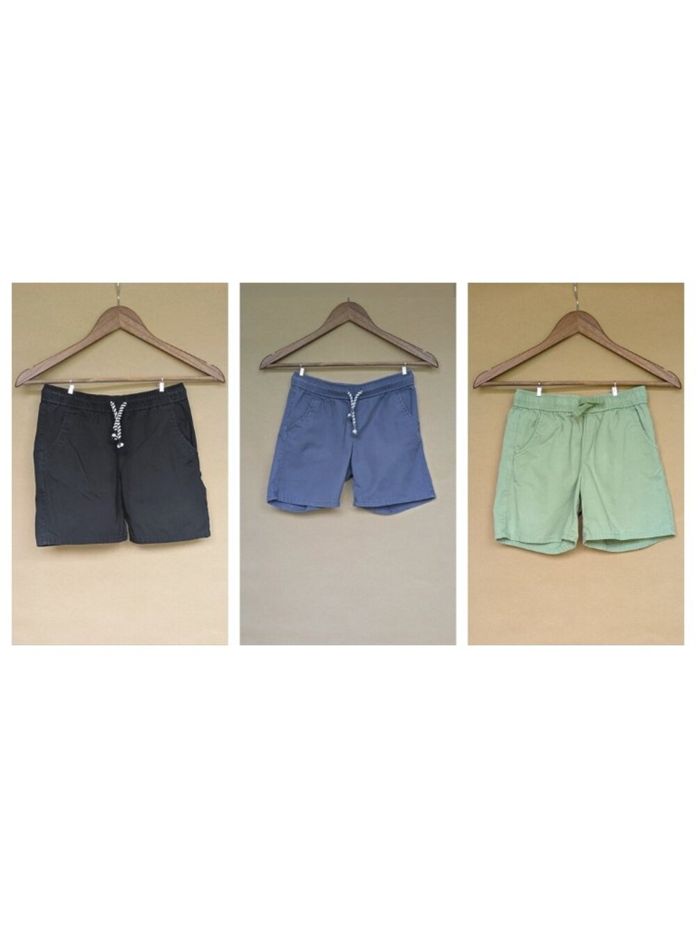 Cat & Jack Shorts Trio — Sizes 7–8